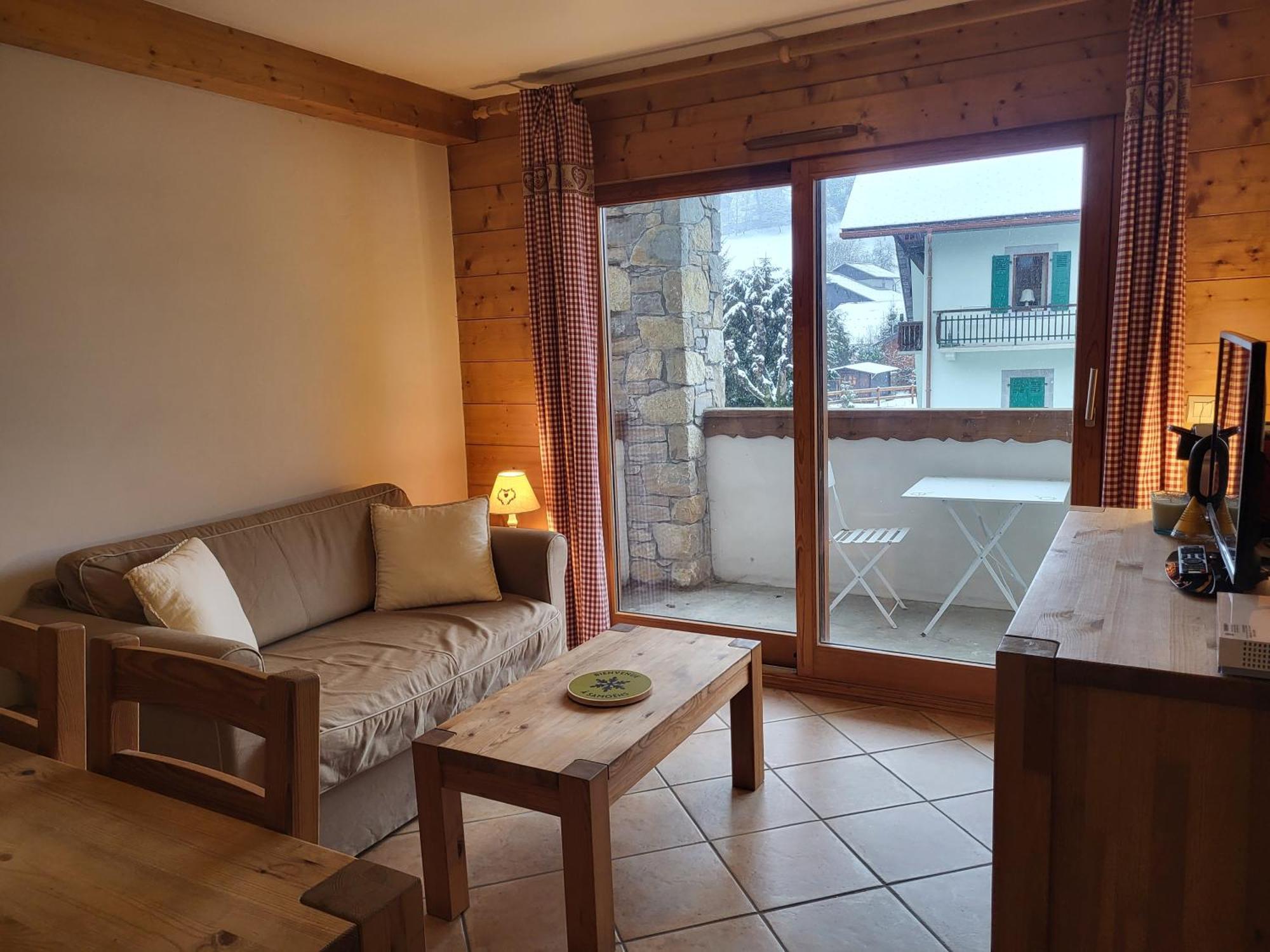 Ecrins A4, 1 Bedroom Apartment With Bunk Room, Central Samoëns Dış mekan fotoğraf